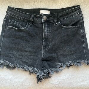 Altar'd State jean high wasted frayed shorts
